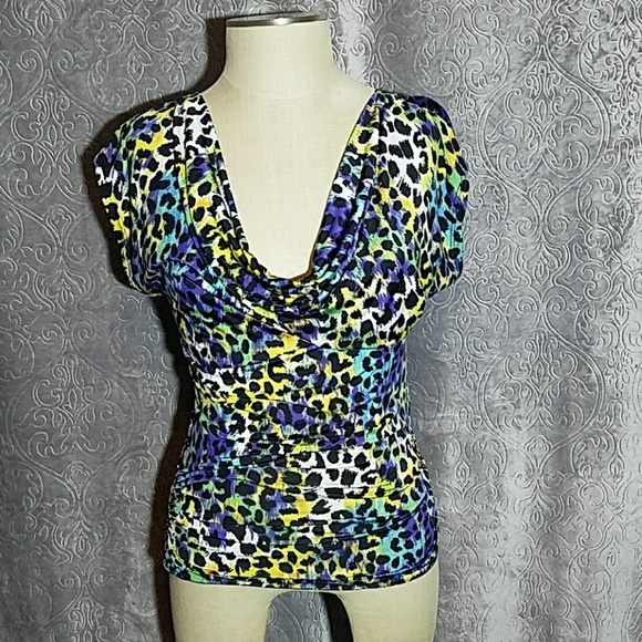 Topia Tops - Topia drape neck blouse Medium
